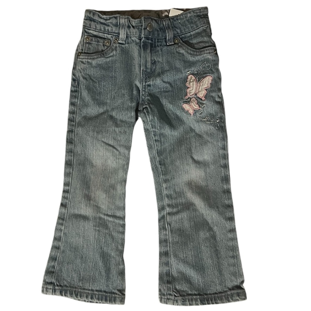 Levi’s Butterfly Denim Jeans Size 3T